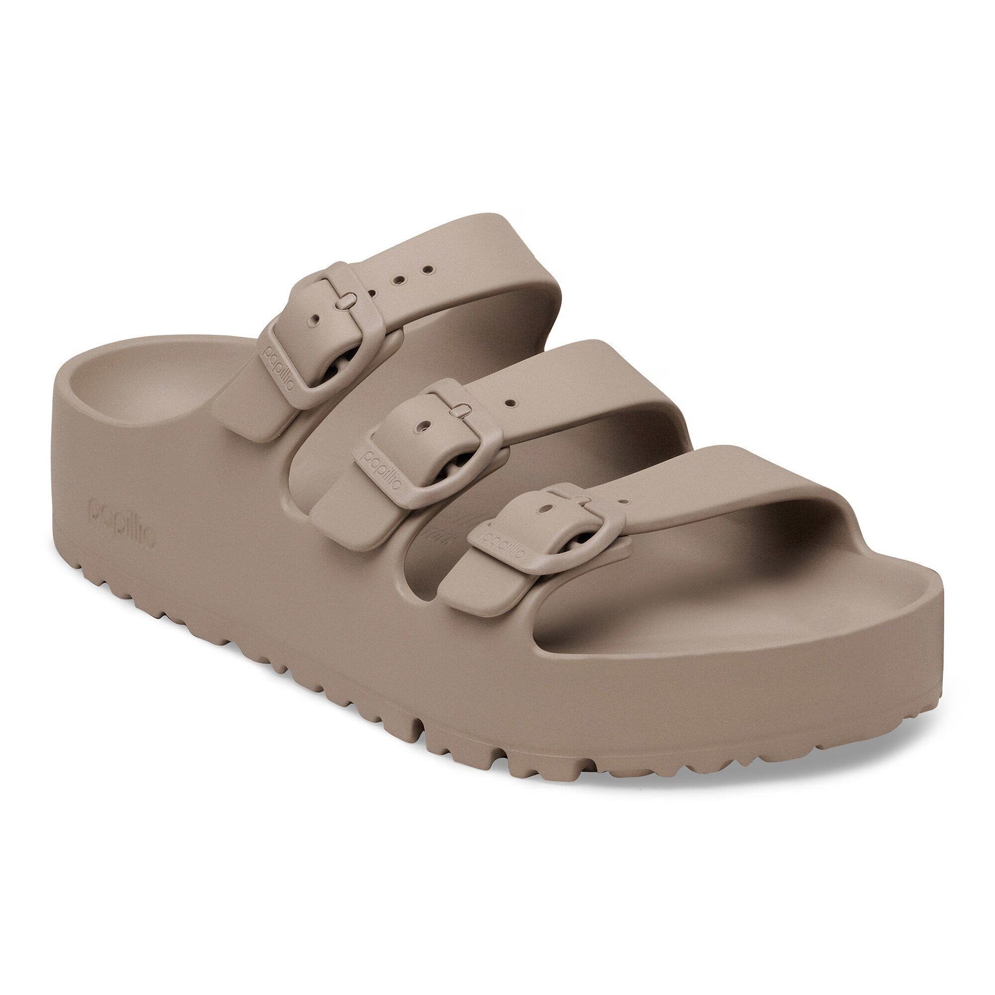 BIRKENSTOCK Ciabatta Donna FLORIDA EVA FLEX PLATFORM-Gray Taupe