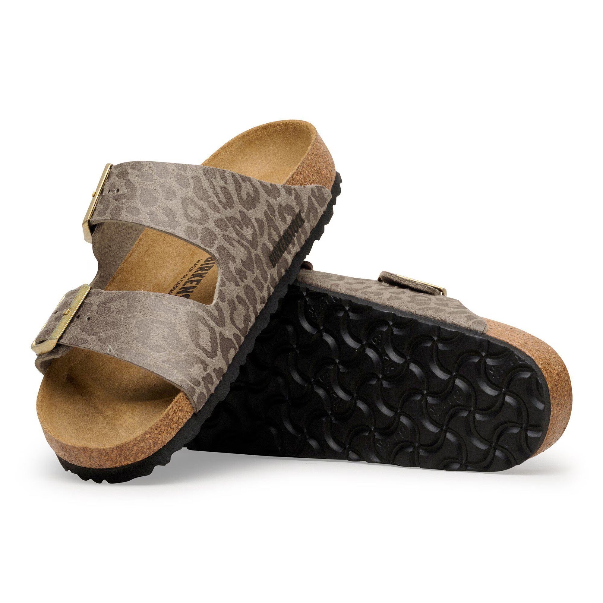BIRKENSTOCK Ciabatta Donna ARIZONA LEO-Grey Taupe