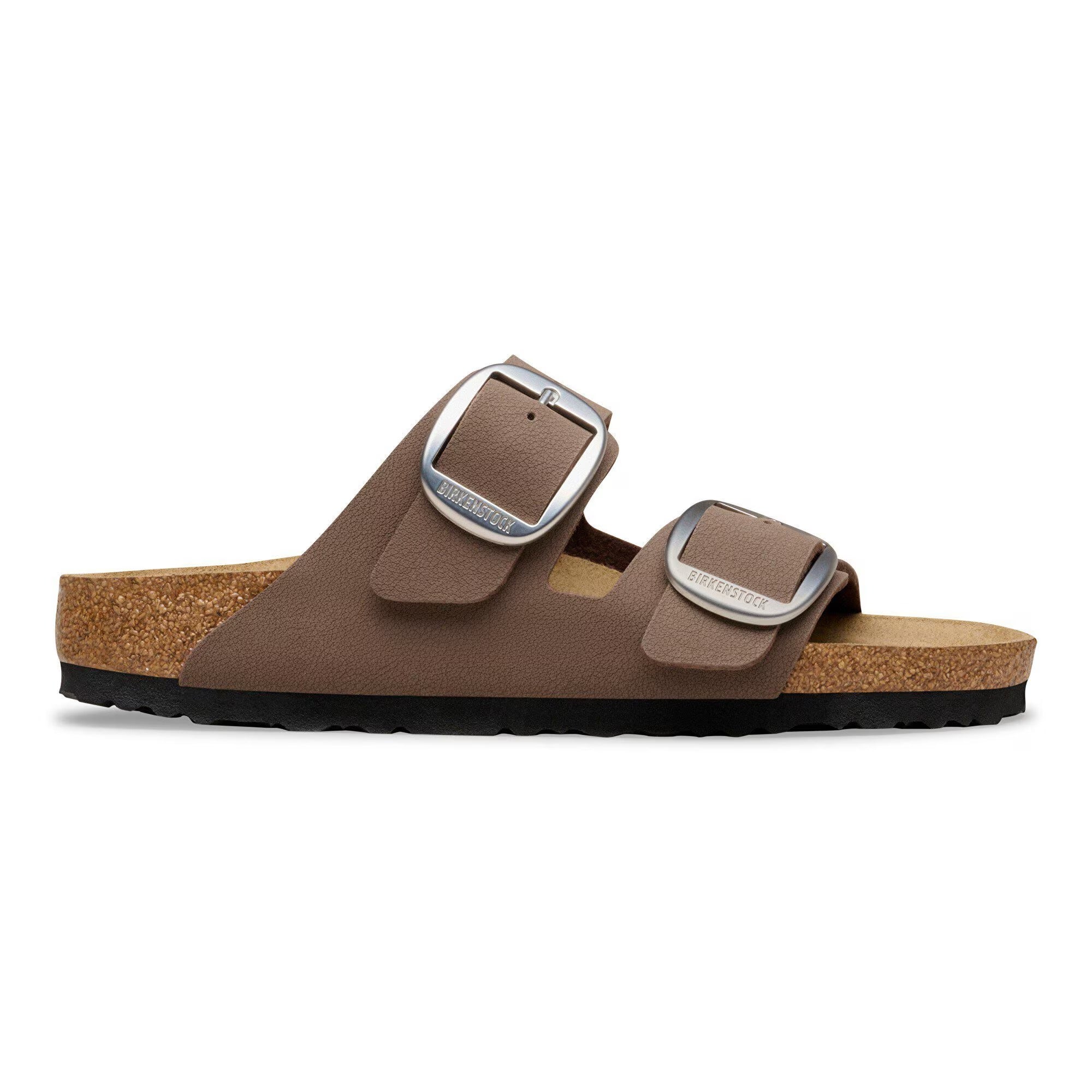 BIRKENSTOCK Ciabatta Donna Arizona Big Buckle Birko Flor Nabuk-Mocca