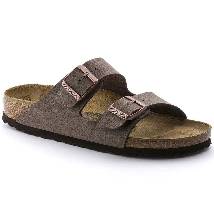 BIRKENSTOCK Ciabatta Unisex Arizona Birko-Flor Nabuk-Mocca