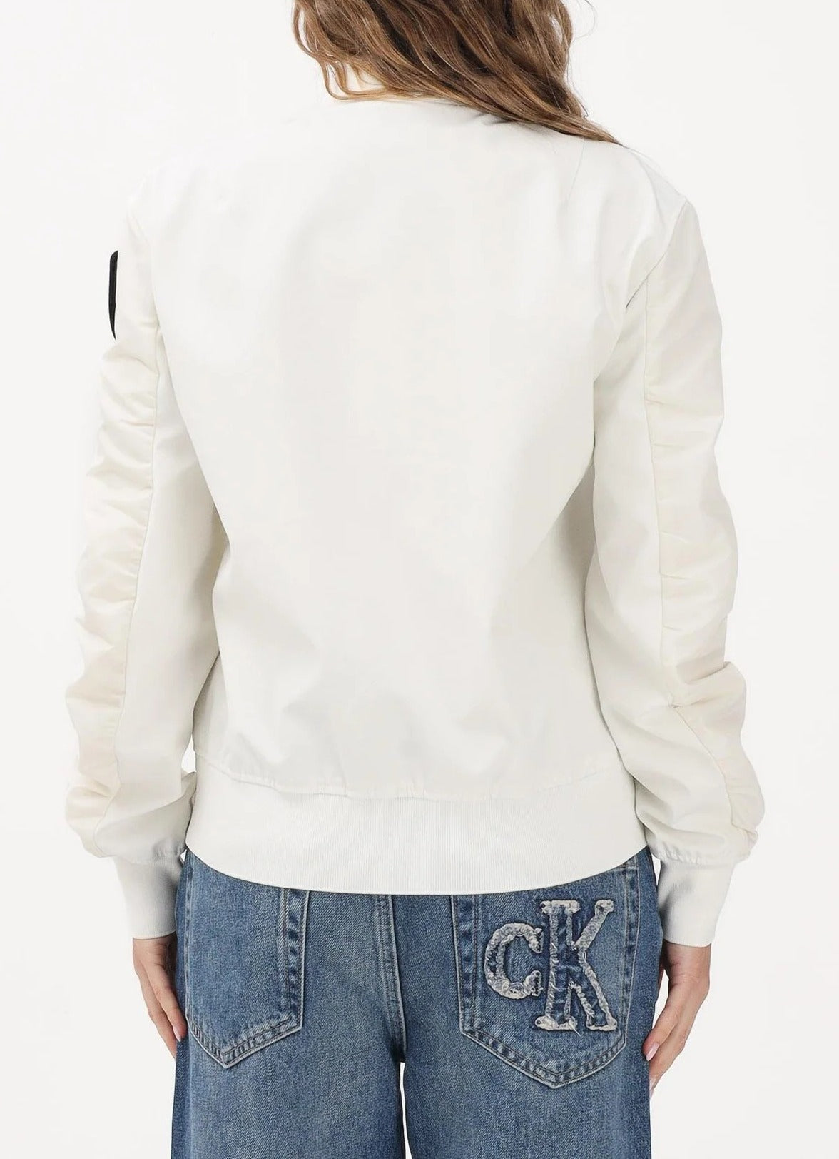 BLAUER Bomber Donna LAURIE-Bianco