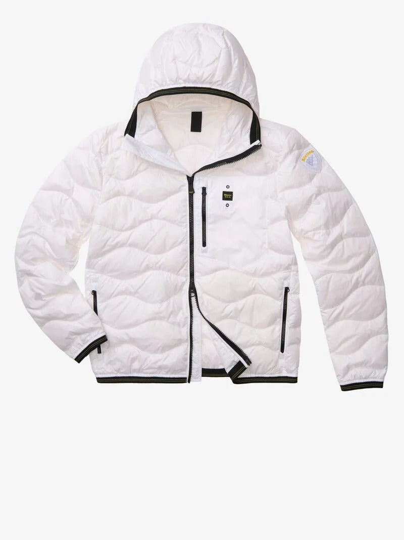 BLAUER GIUBBINO Uomo WAVE-Bianco
