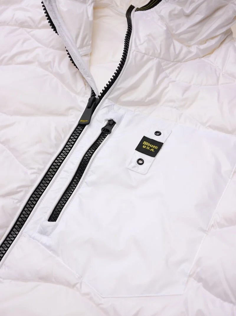 BLAUER GIUBBINO Uomo WAVE-Bianco