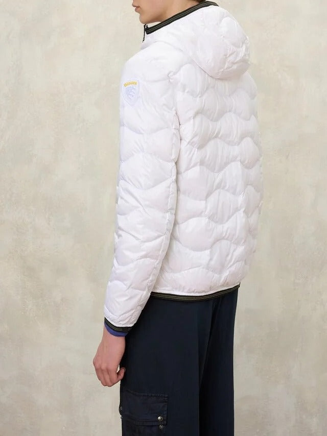 BLAUER GIUBBINO Uomo WAVE-Bianco