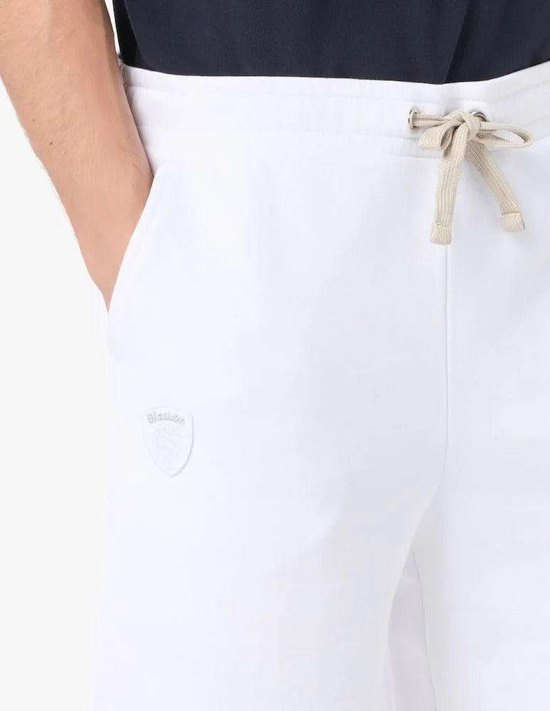 BLAUER Shorts Uomo SUMMER-Bianco