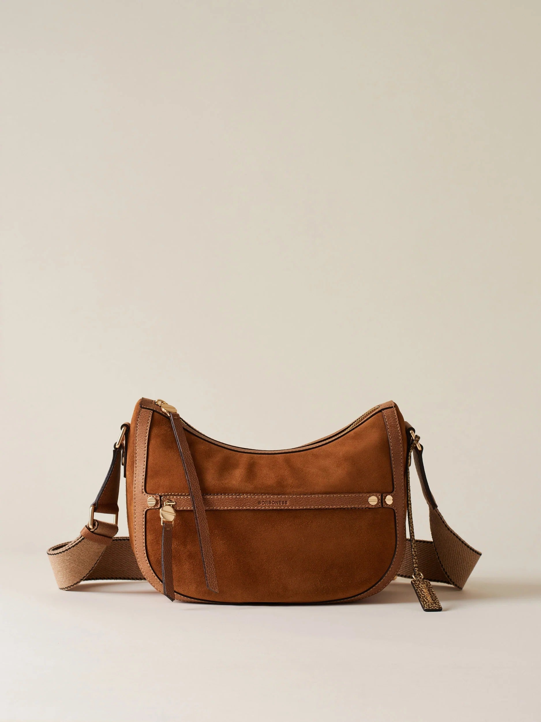 BORBONESE BORSA LUNA SMALL-Radica