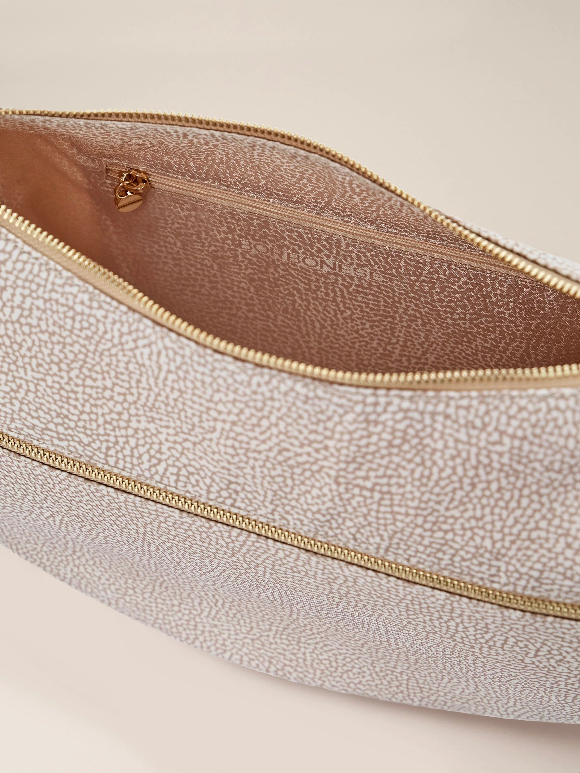 BORBONESE BORSA LUNA Middle-Sabbia