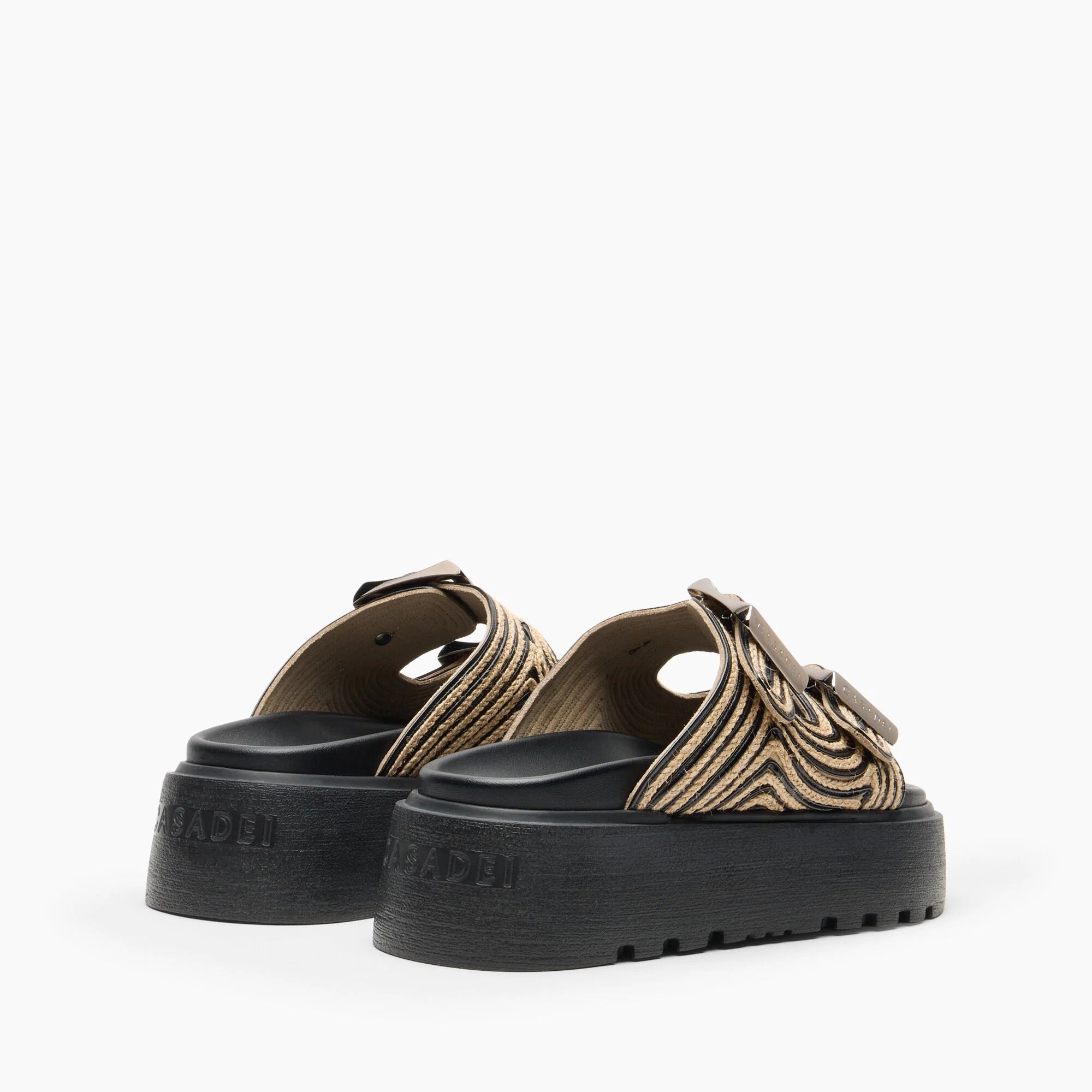 CASADEI Ciabatta Donna Birky Thaiti-Nero