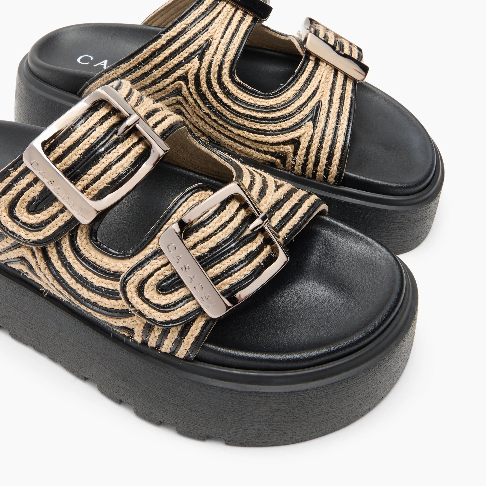 CASADEI Ciabatta Donna Birky Thaiti-Nero