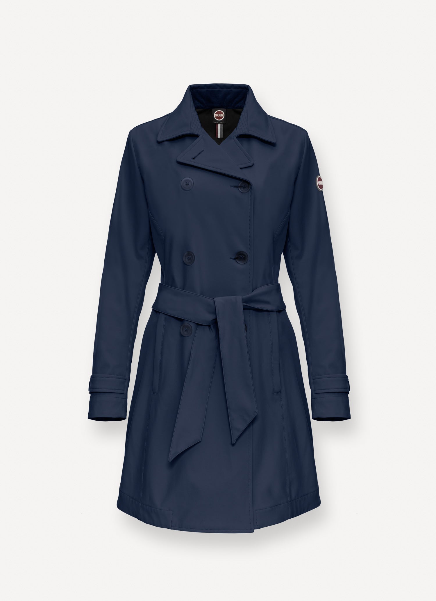 COLMAR Trench Donna NEW FUTURITY Impermabile-Blu Navy