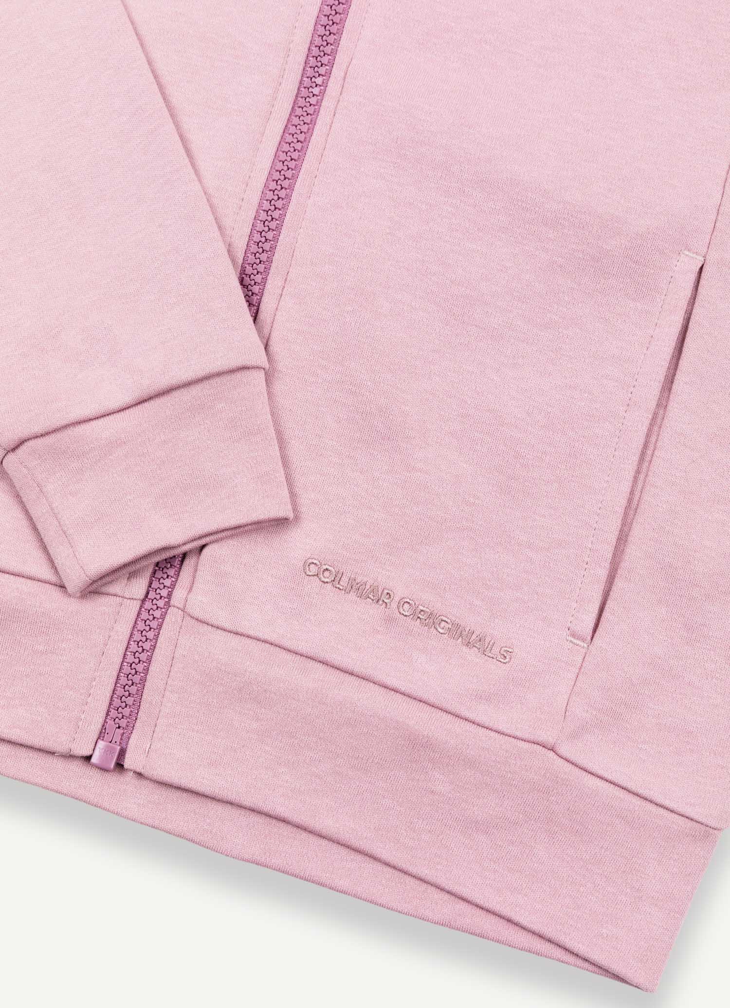 COLMAR Felpa Bambina BACKPACKER Full Zip-Rosa Paris