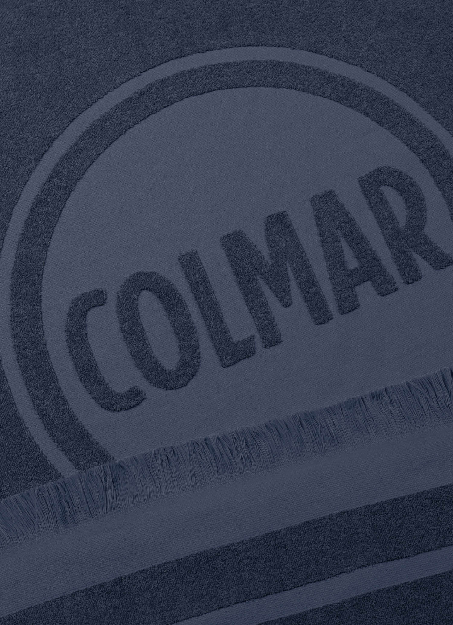 COLMAR Telo Mare SPUGNA Logo-Blu Navy