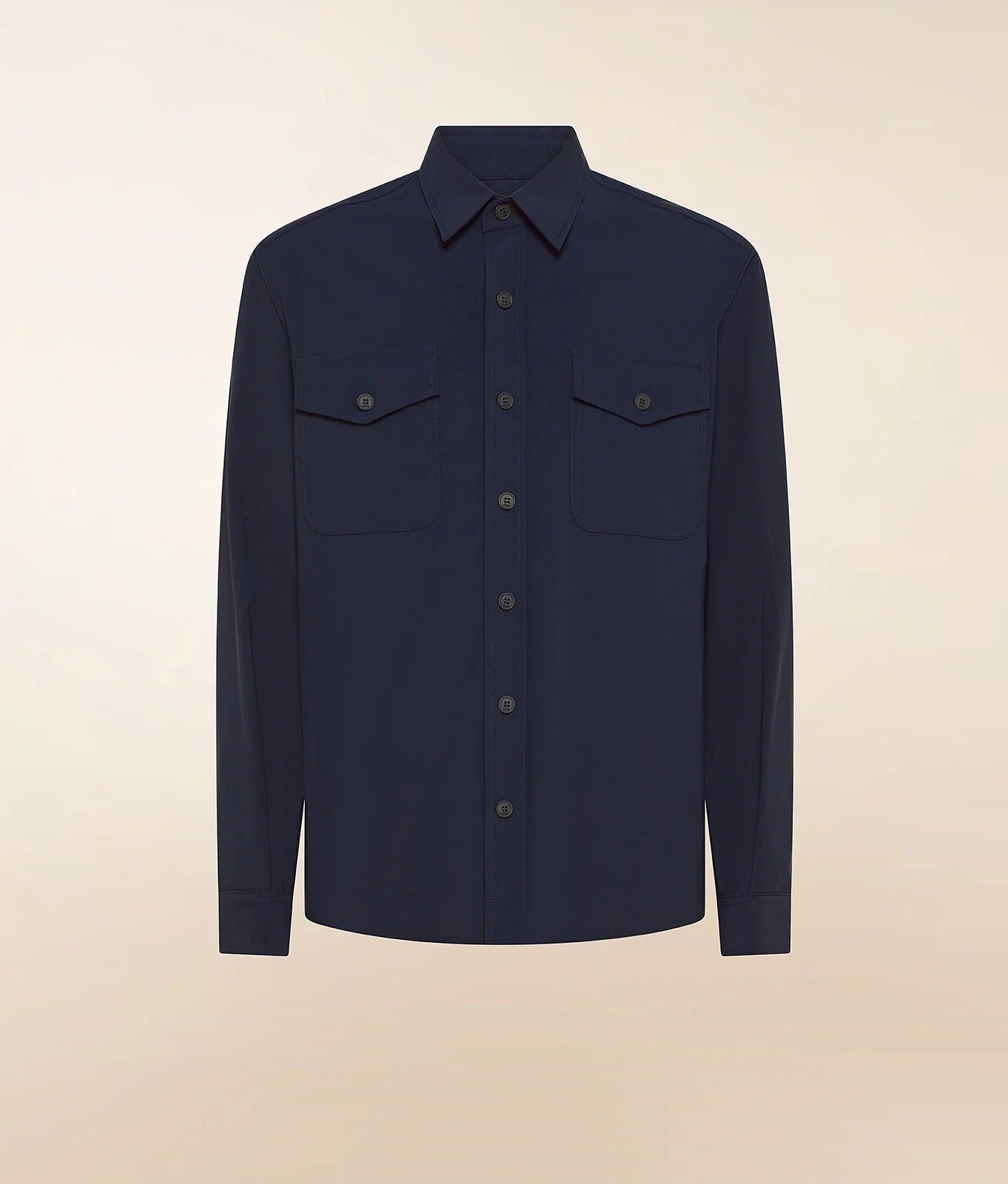 CRUNA Overshirt Uomo OSAKA Tela Tecnica-Notte
