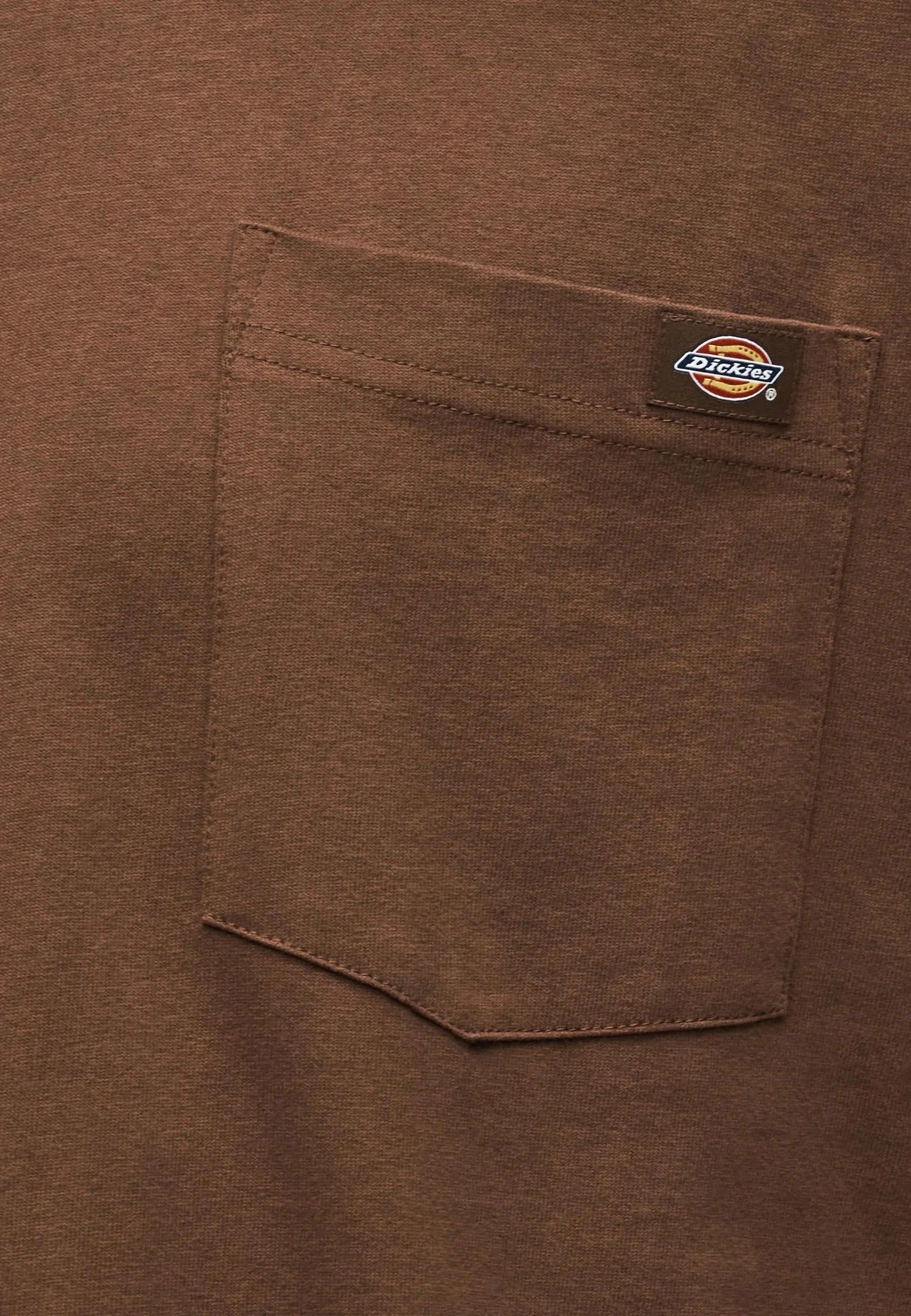 DICKIES T-Shirt Uomo LURAY POCKET-Brown