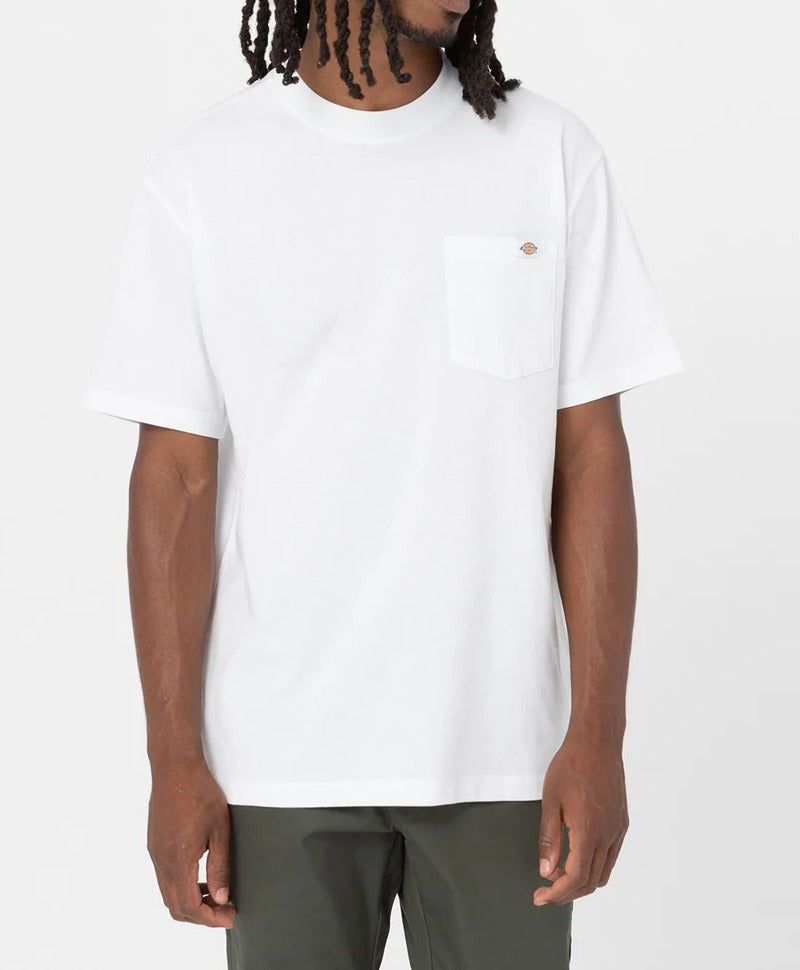 DICKIES T-Shirt Uomo LURAY POCKET-White