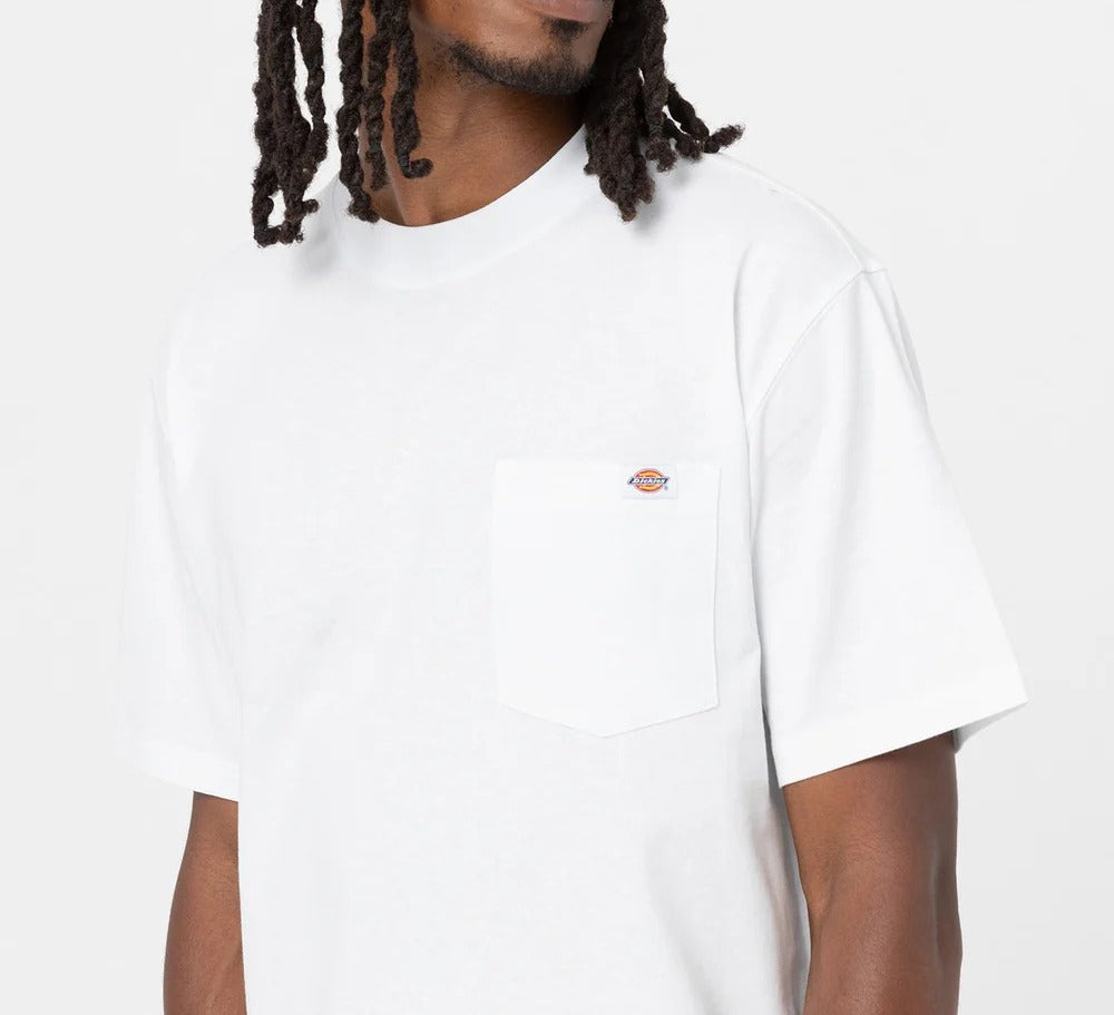 DICKIES T-Shirt Uomo LURAY POCKET-White