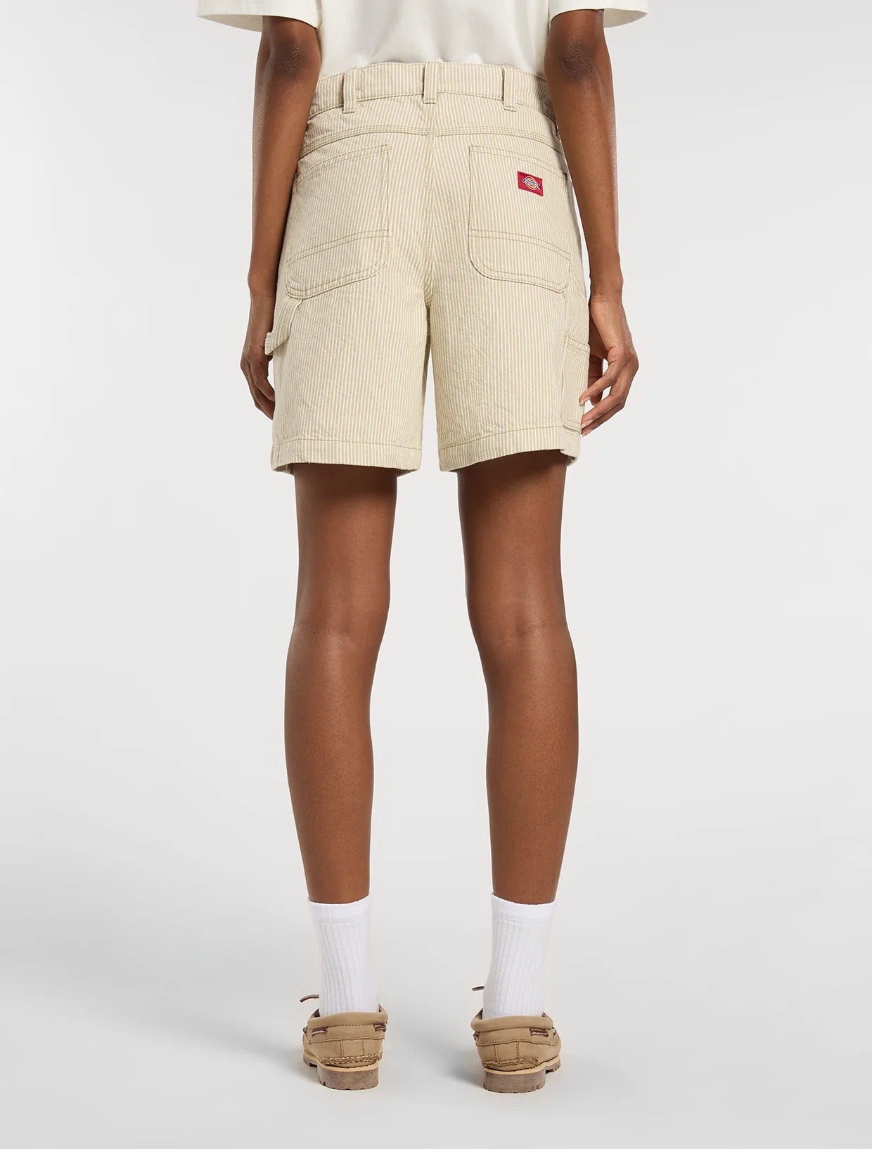 DICKIES Shorts Donna 7 INCH HICKORY CARPENTER-Eucalipto