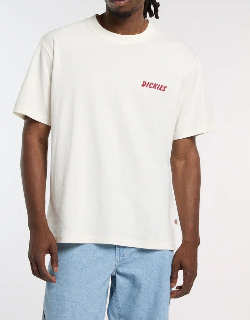 DICKIES T-Shirt Uomo DRY RIDGE-Egret