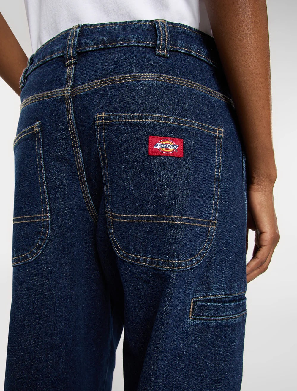 DICKIES Jeans Donna TAPERED WORK 957-Dark Indigo
