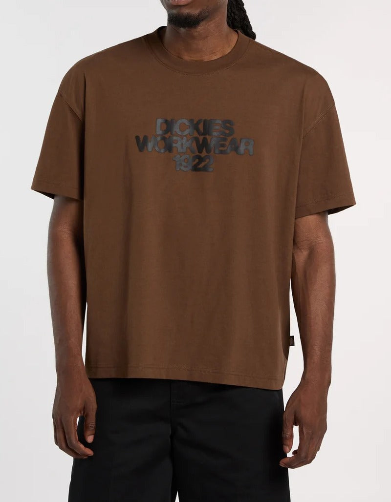 DICKIES T-Shirt Uomo TORREY-Timber Brown