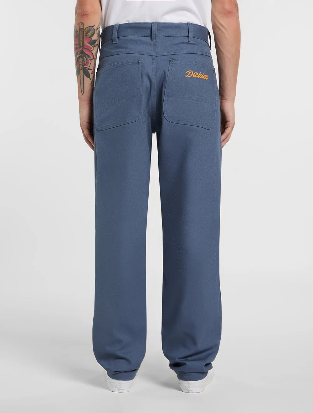 DICKIES Pantalone Uomo Wellsville Baggy TAPERED-Indigo Retrò