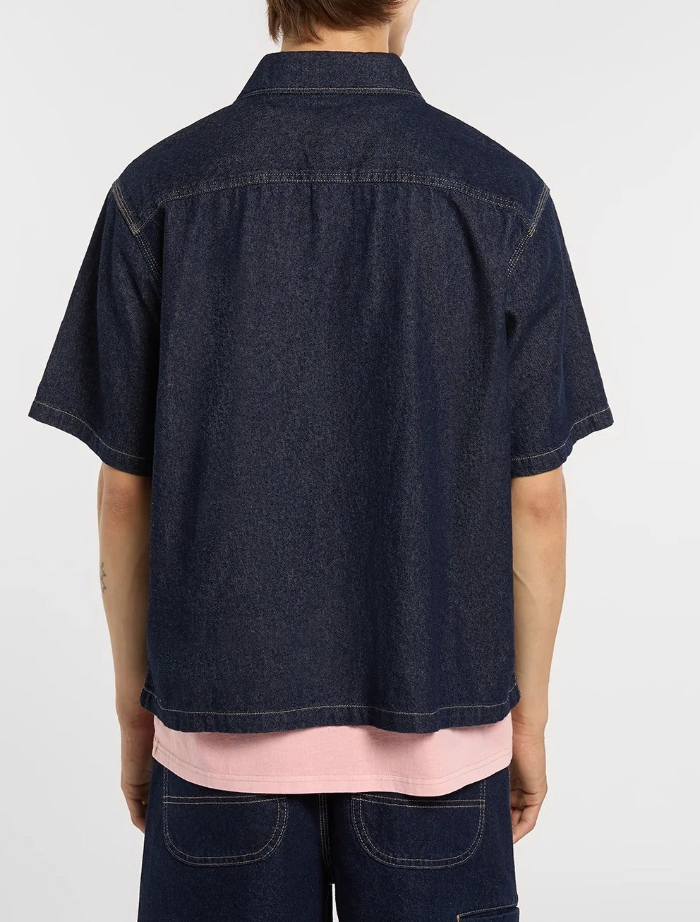 DICKIES Camicia Uomo DENIM-Blu