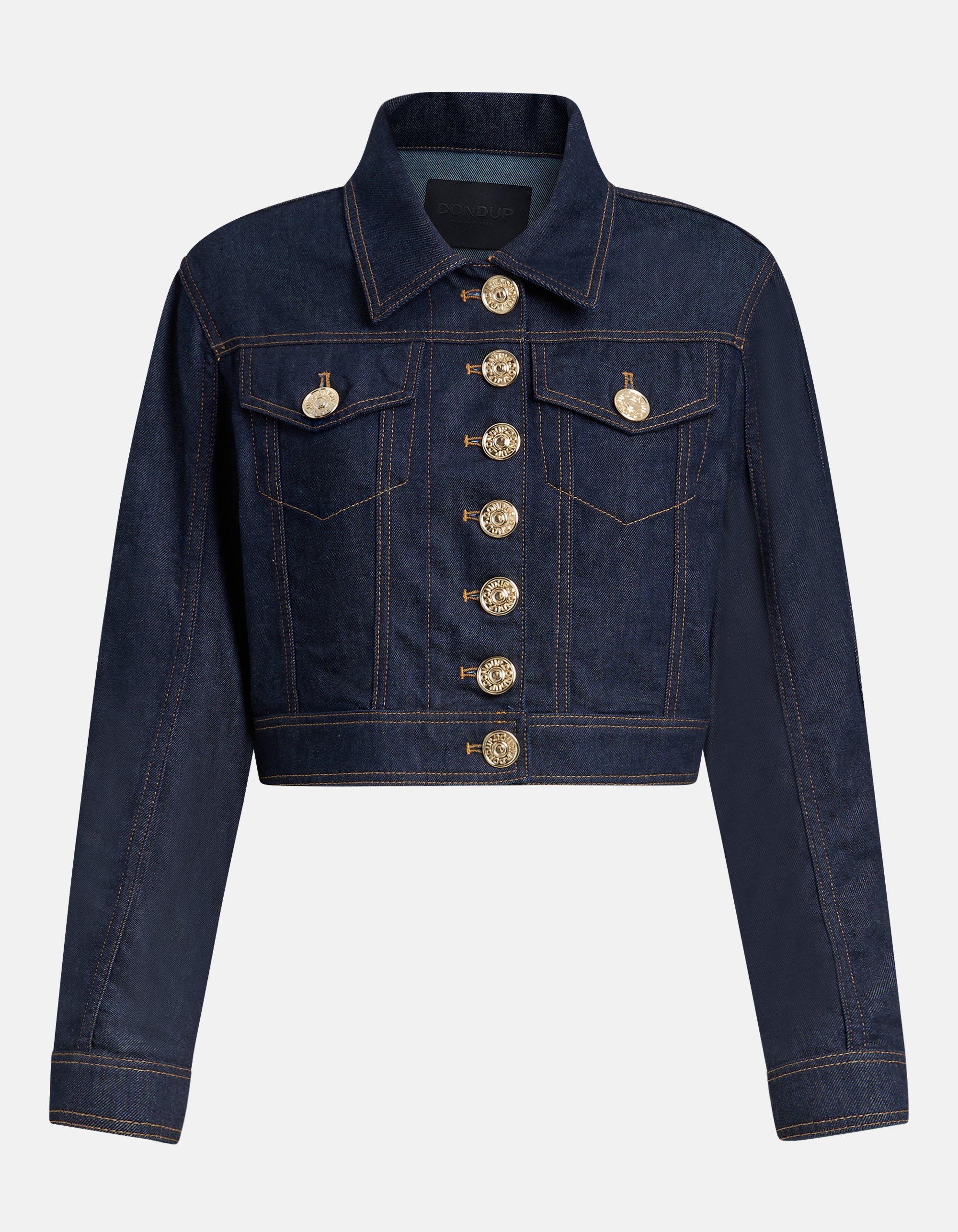 DONDUP Giubbino Donna Denim-Blu
