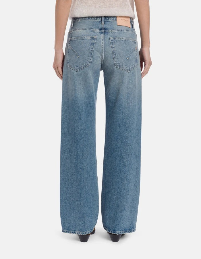 DONDUP Jeans Donna Jacklyn Wide Leg-Blu