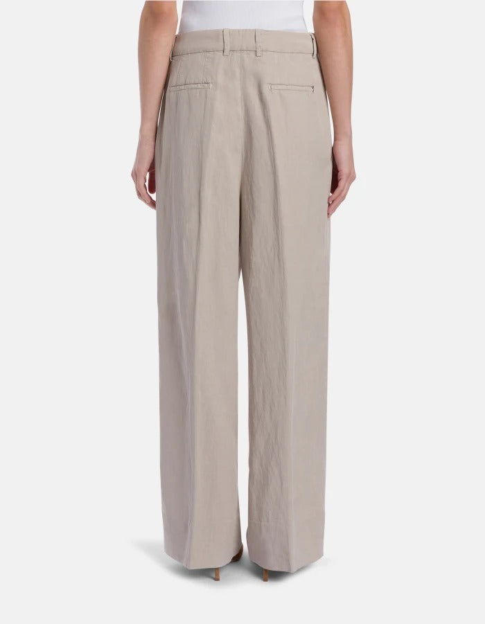 DONDUP Pantalone Donna ELOISE Wide Leg-Lievito