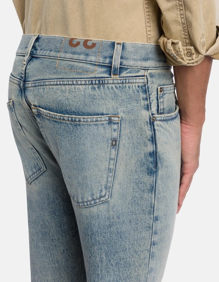 DONDUP Jeans Uomo Icon Regular-Blu