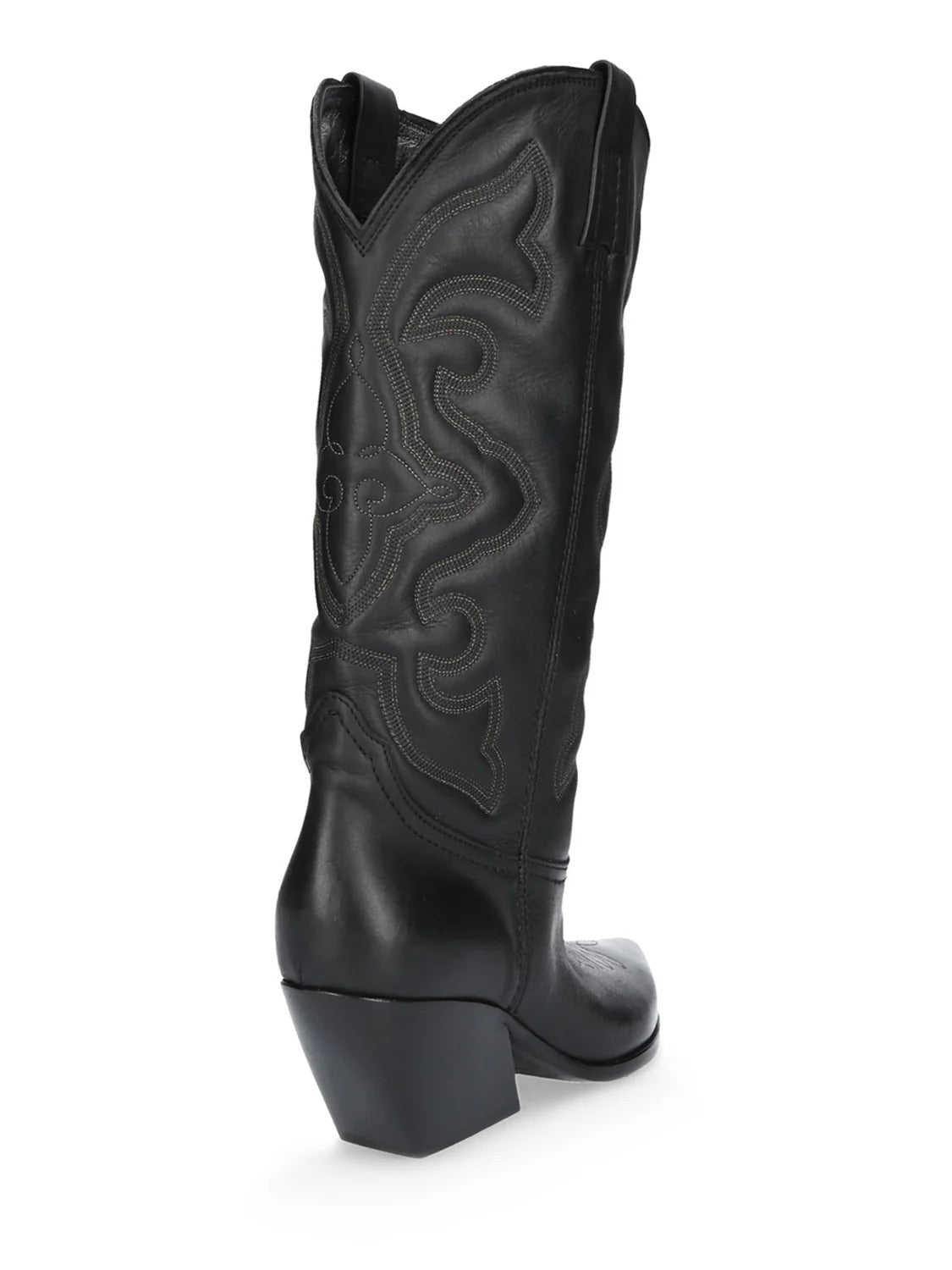 ELENA IACHI Stivale Texano Pelle-Nero