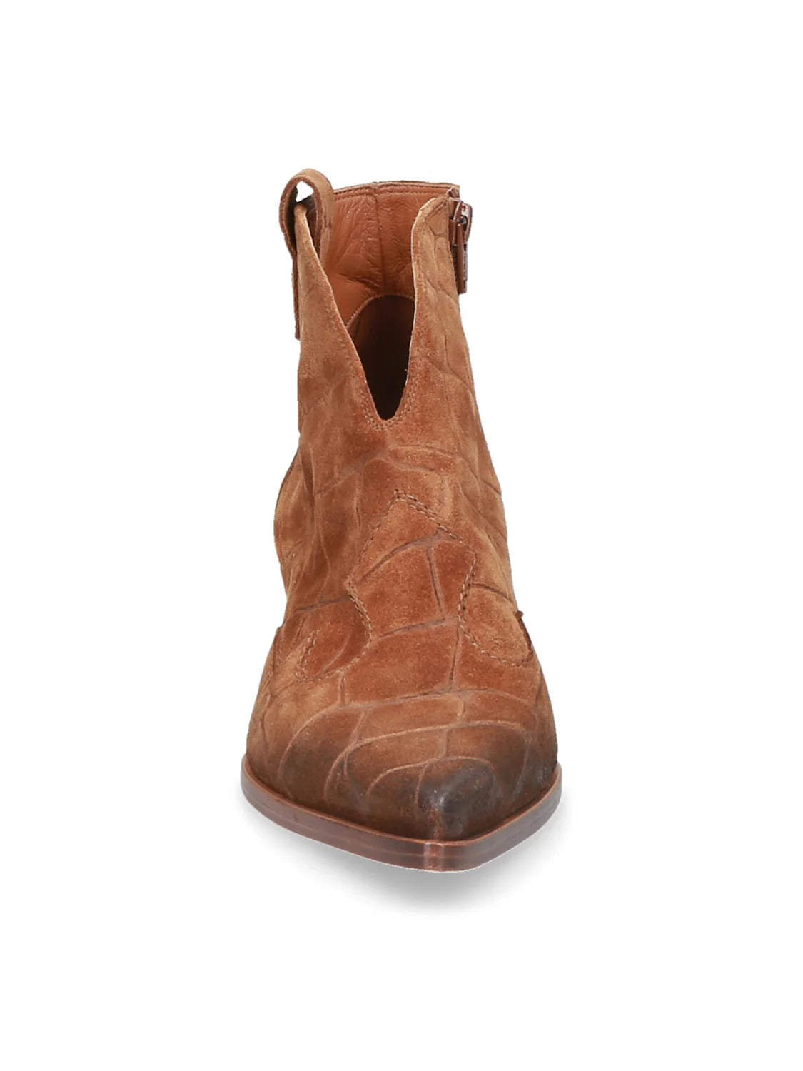 ELENA IACHI TRONCHETTO IORIS Suede-Tan