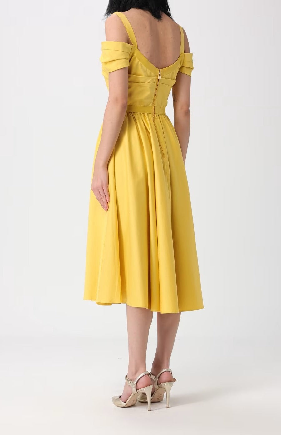 ELISABETTA FRANCHI Abito Cotone Catena-Sun