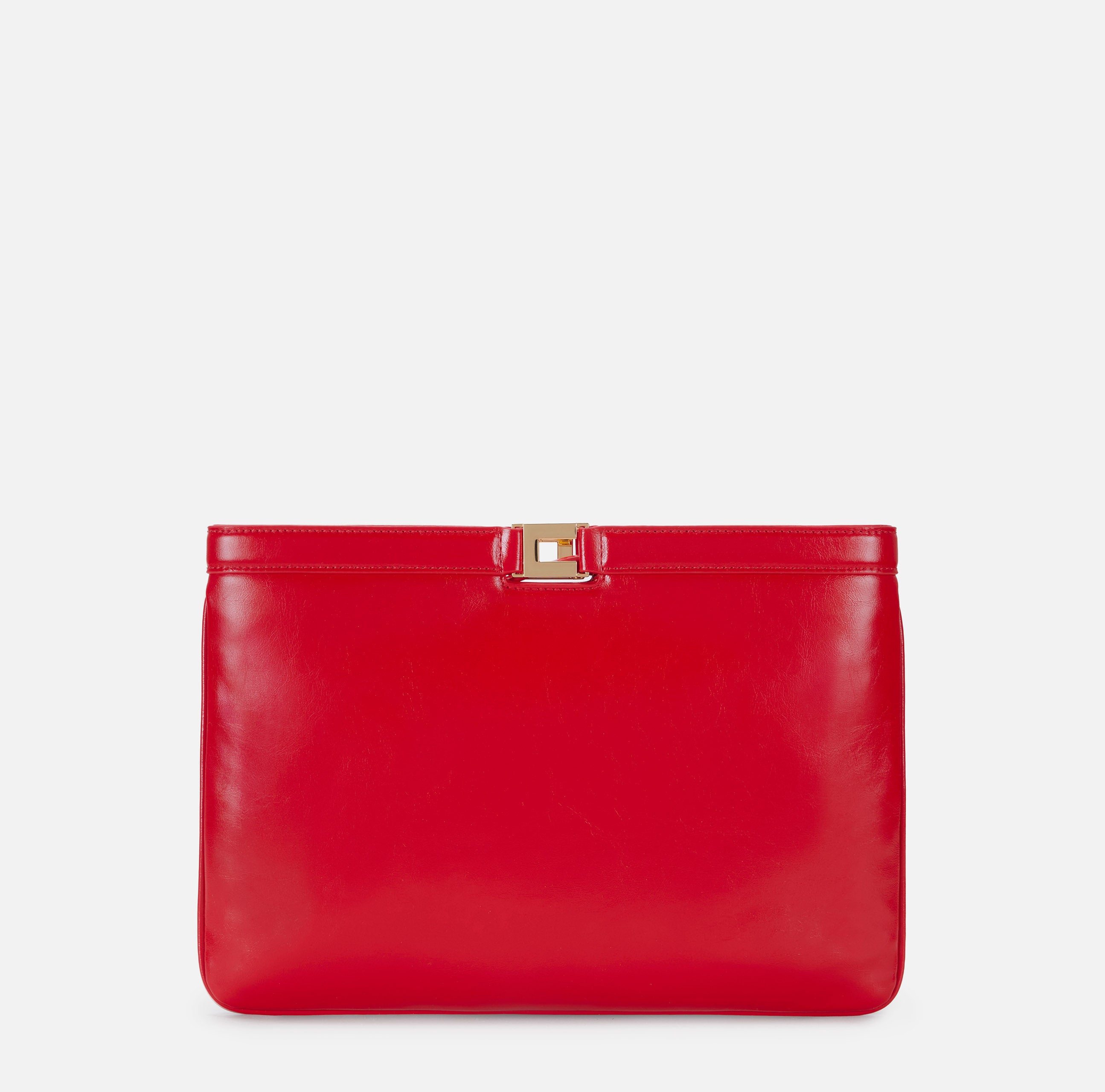 ELISABETTA FRANCHI Borsa Busta Ecopelle Naplak-Lacca