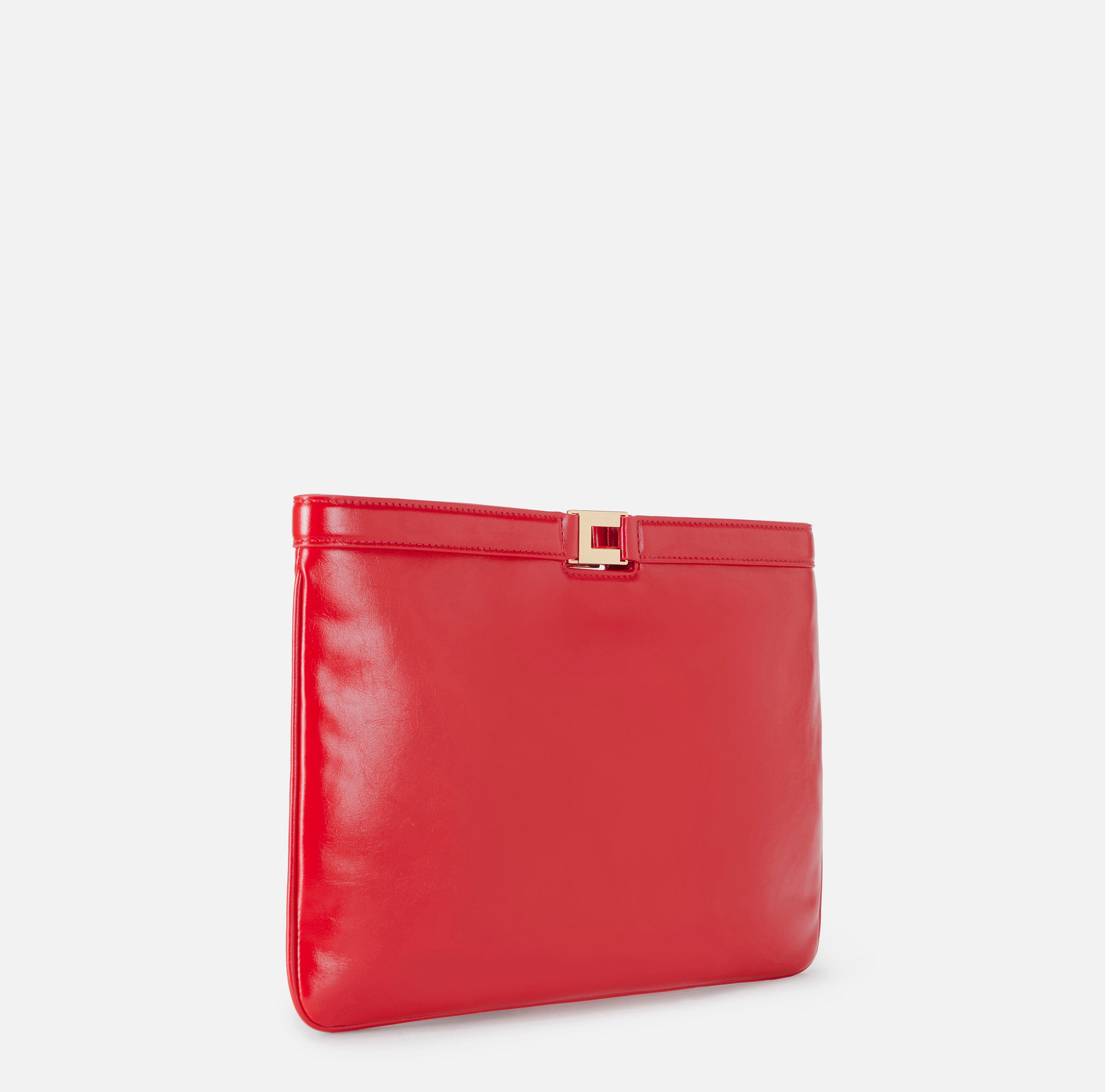 ELISABETTA FRANCHI Borsa Busta Ecopelle Naplak-Lacca