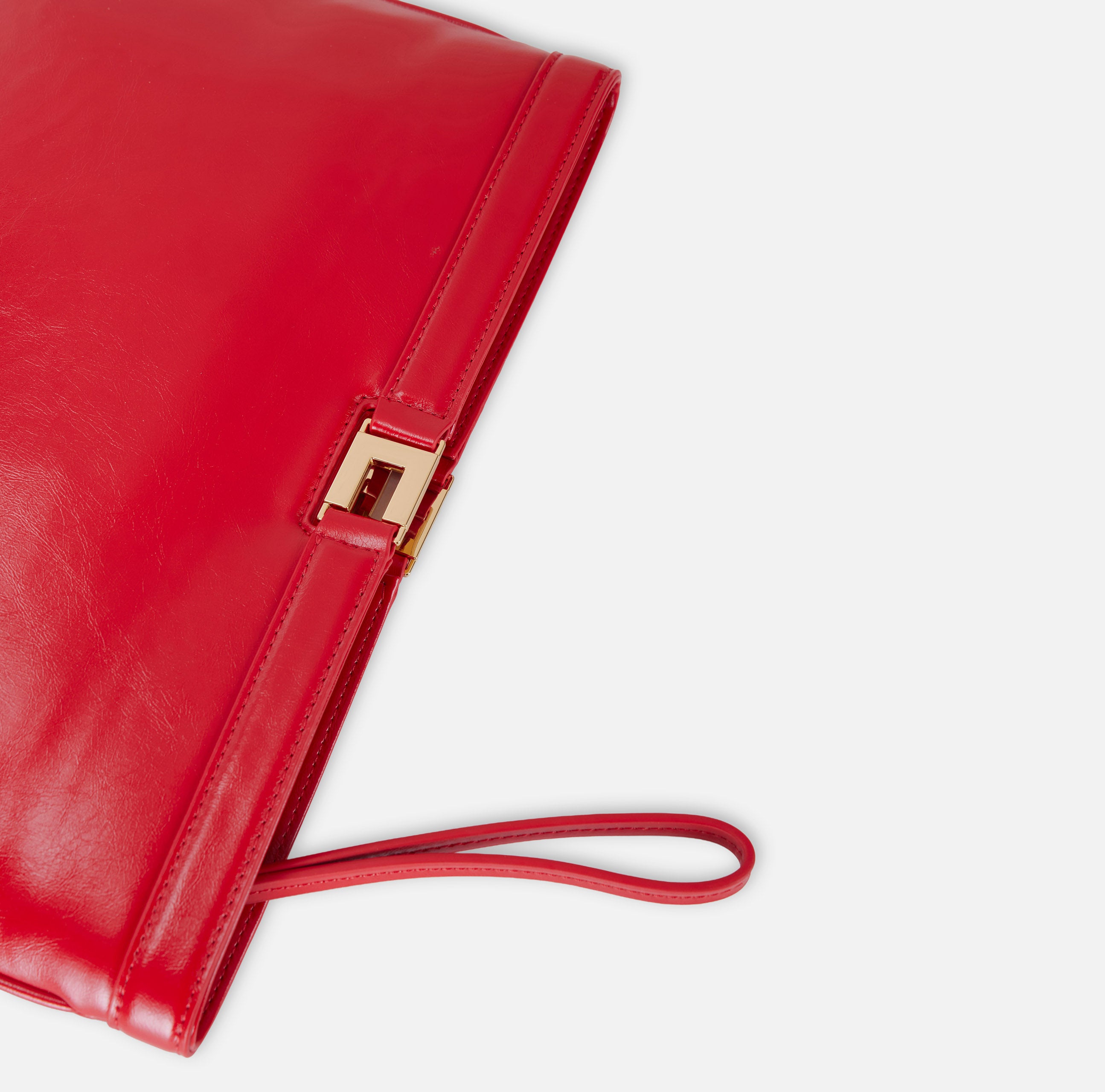 ELISABETTA FRANCHI Borsa Busta Ecopelle Naplak-Lacca