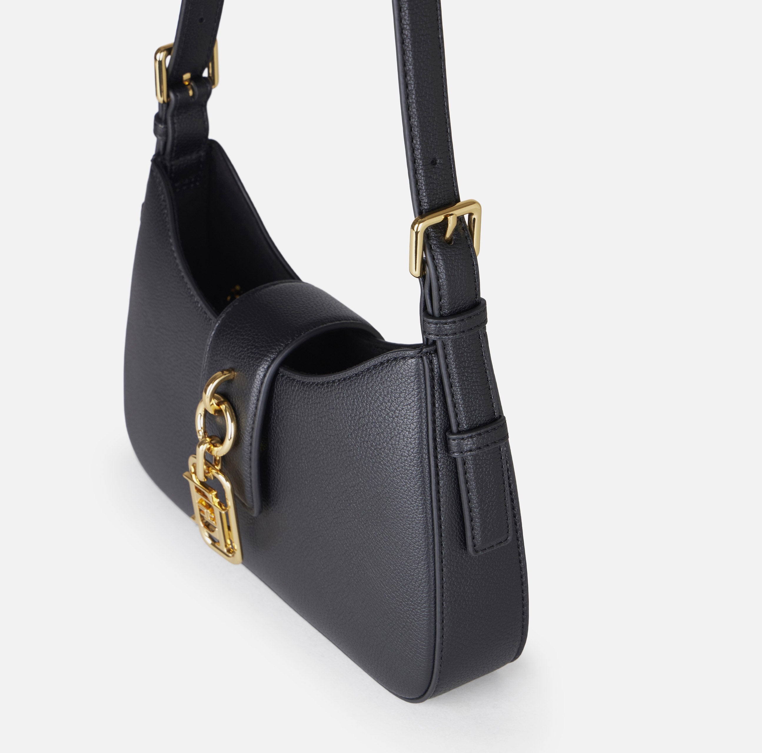 ELISABETTA FRANCHI Borsa Hobo Charm-Nero