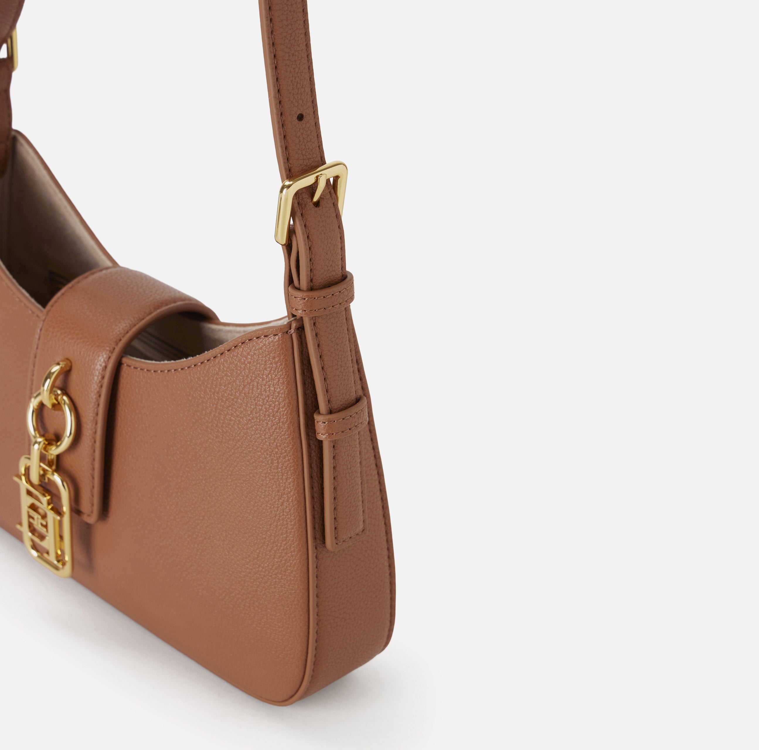ELISABETTA FRANCHI Borsa Hobo Charm-Cuoio