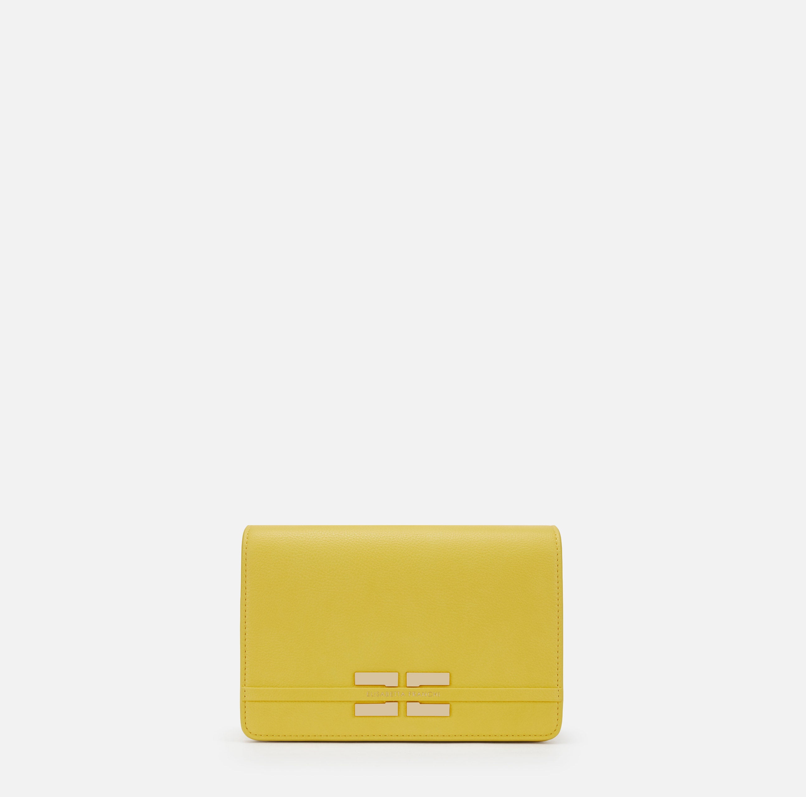 ELISABETTA FRANCHI Borsa Tracolla Catena Groumette Logo-Sun