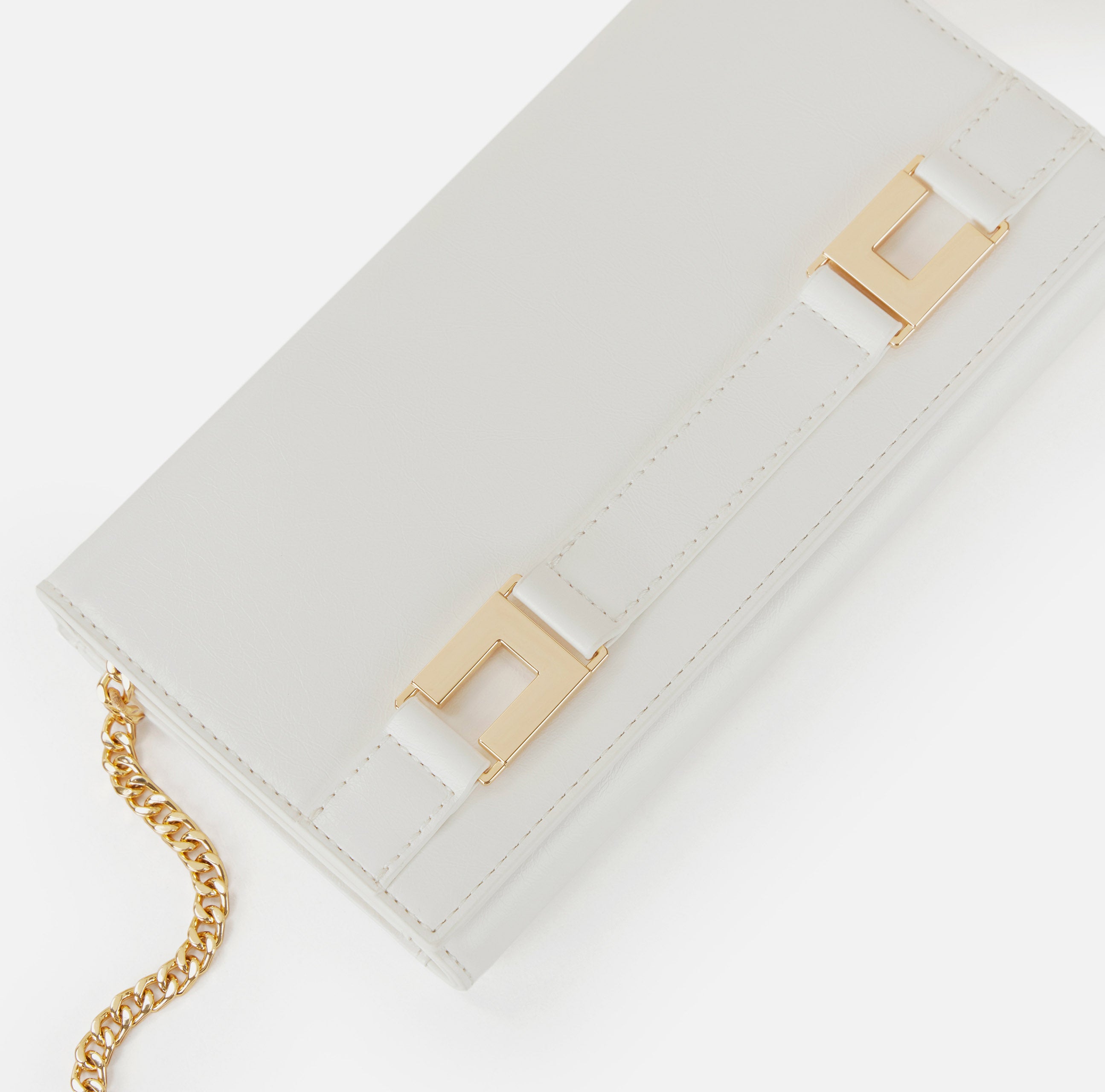 ELISABETTA FRANCHI Portafoglio Pochette Logo-Burro