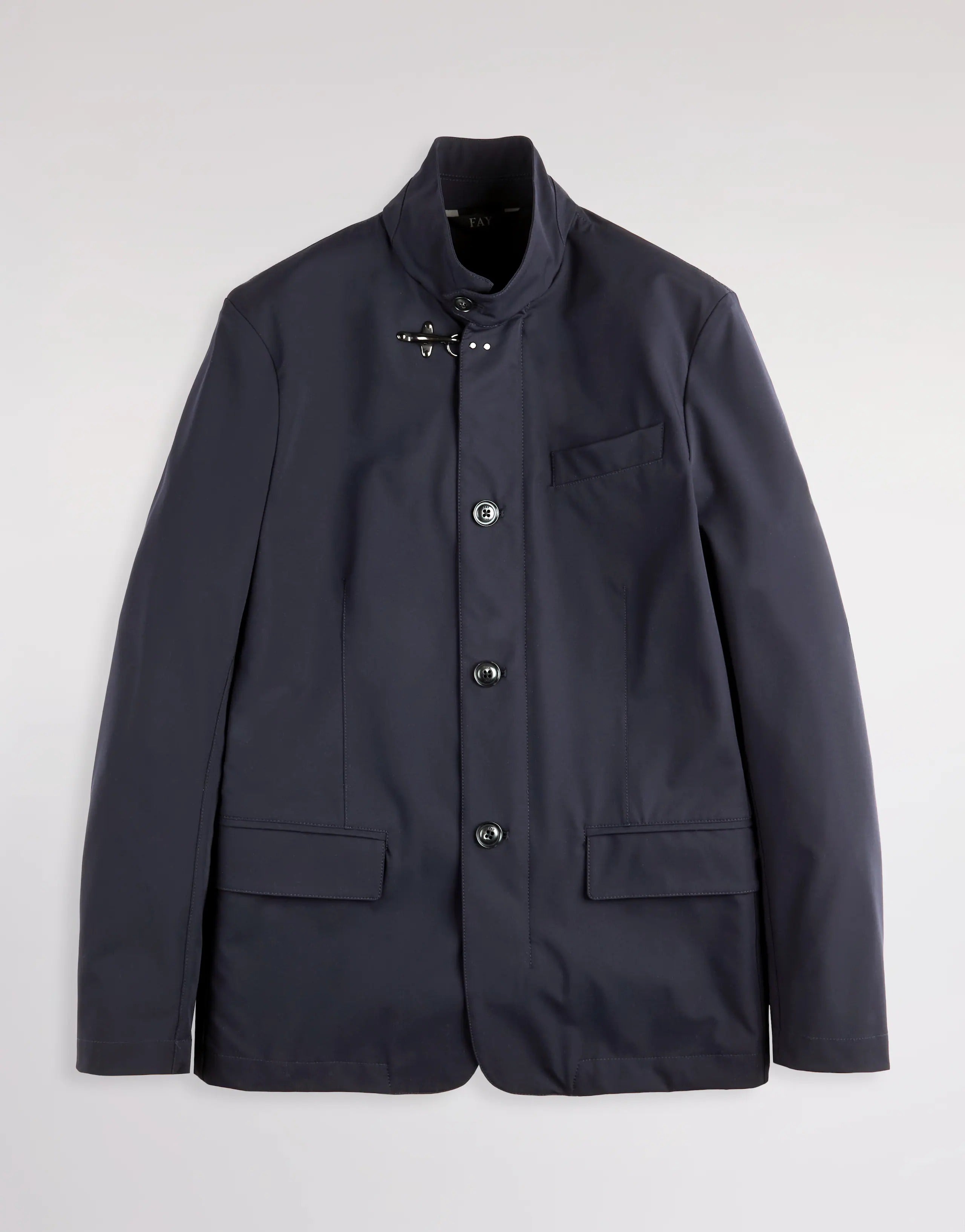 FAY Giacca Uomo Travel Nylon Stretch-Blu