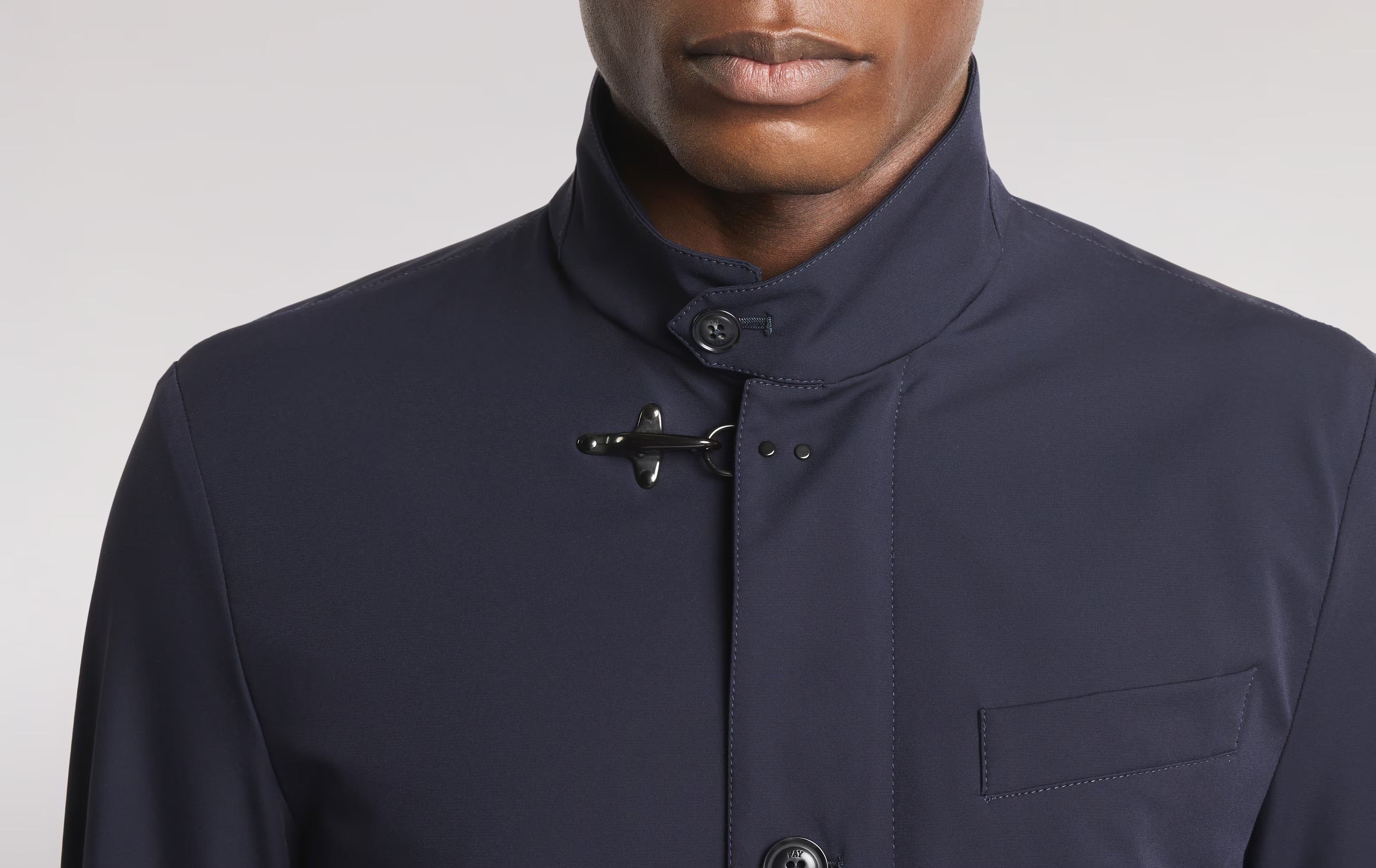 FAY Giacca Uomo Travel Nylon Stretch-Blu