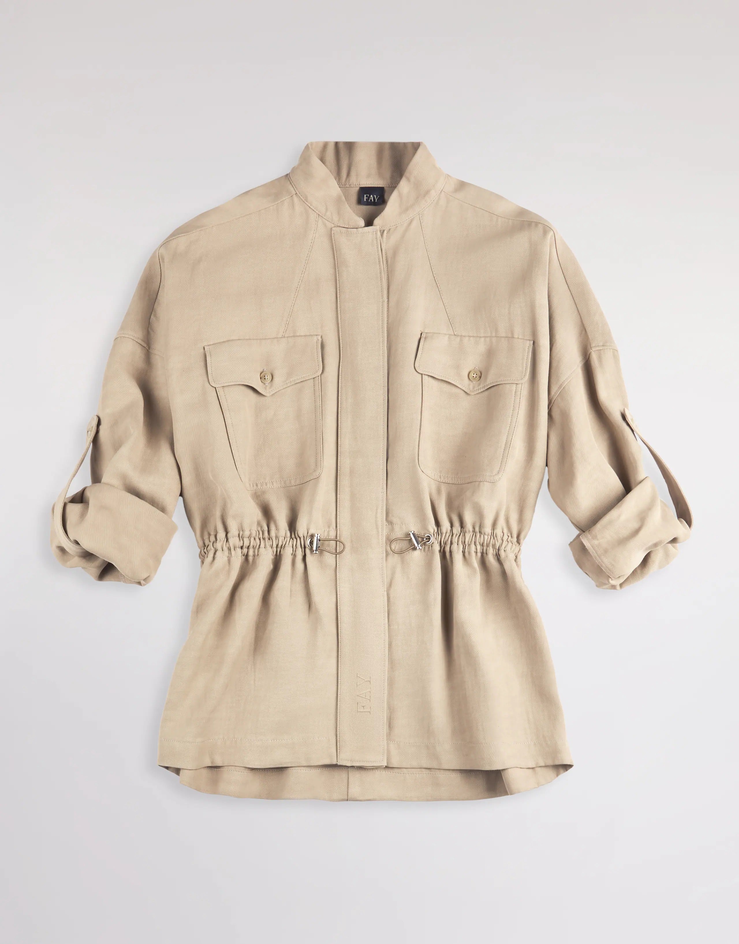 FAY Giacca Donna SAHARIANA-Beige