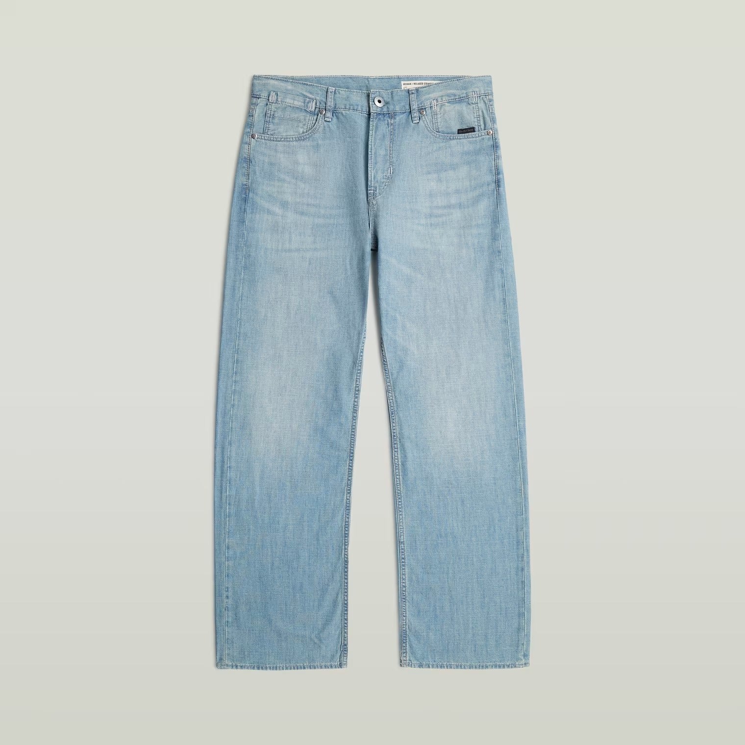 G-STAR RAW Jeans Uomo DEEGGIE RELAXED STRAIGHT-Medium Blue