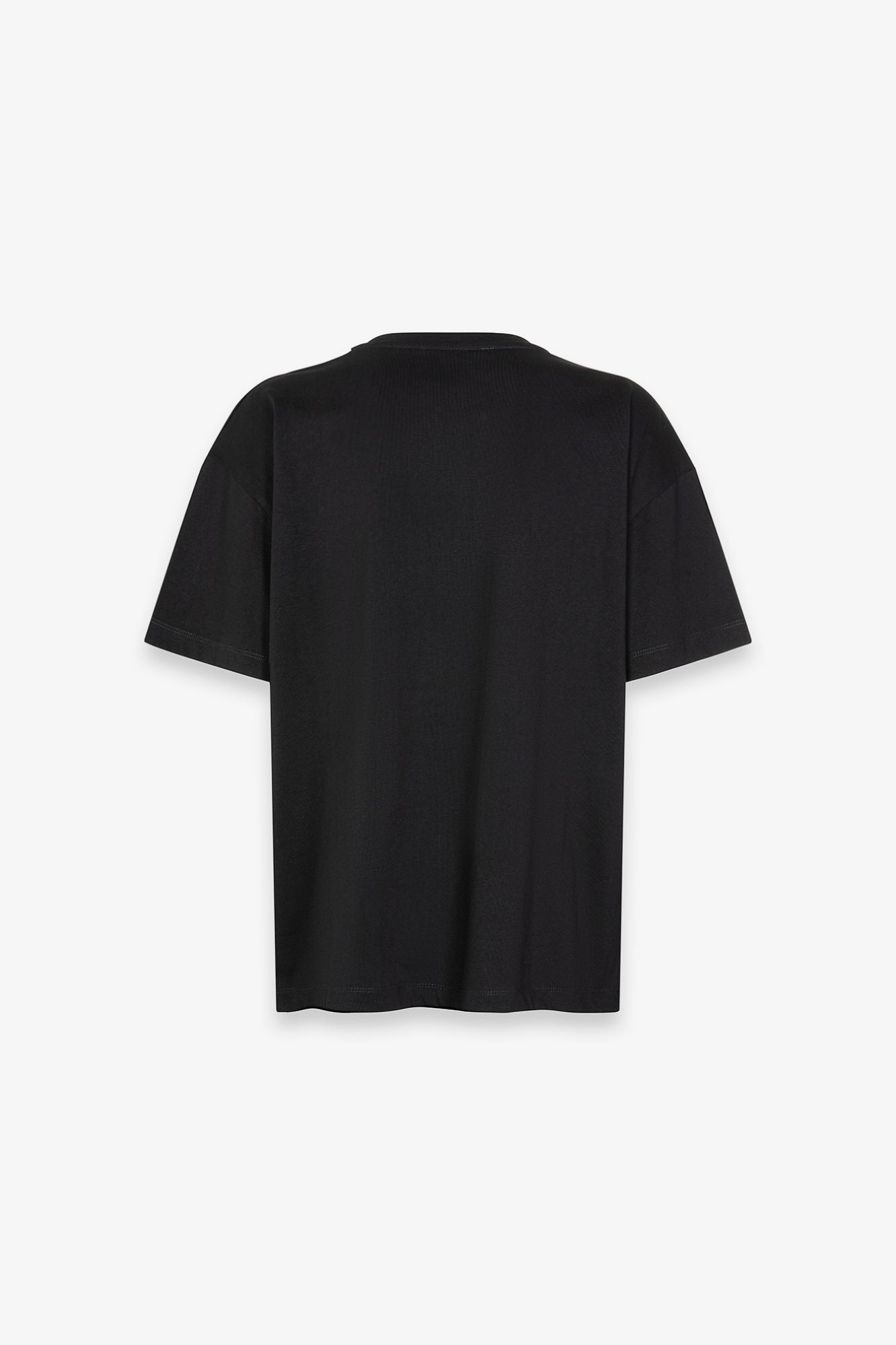 GAELLE PARIS T-Shirt Donna Strass Logo-Nero