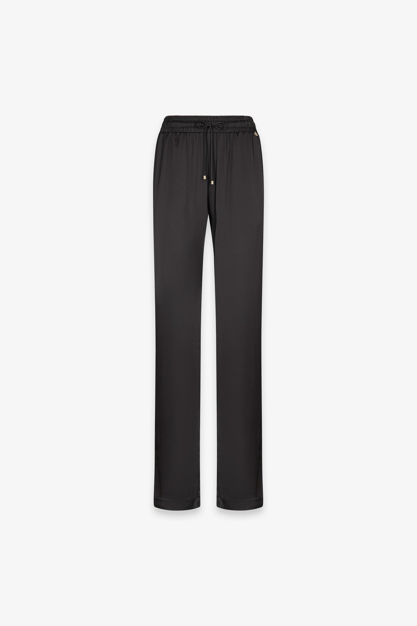 GAELLE PARIS Pantalone Donna Raso-Nero