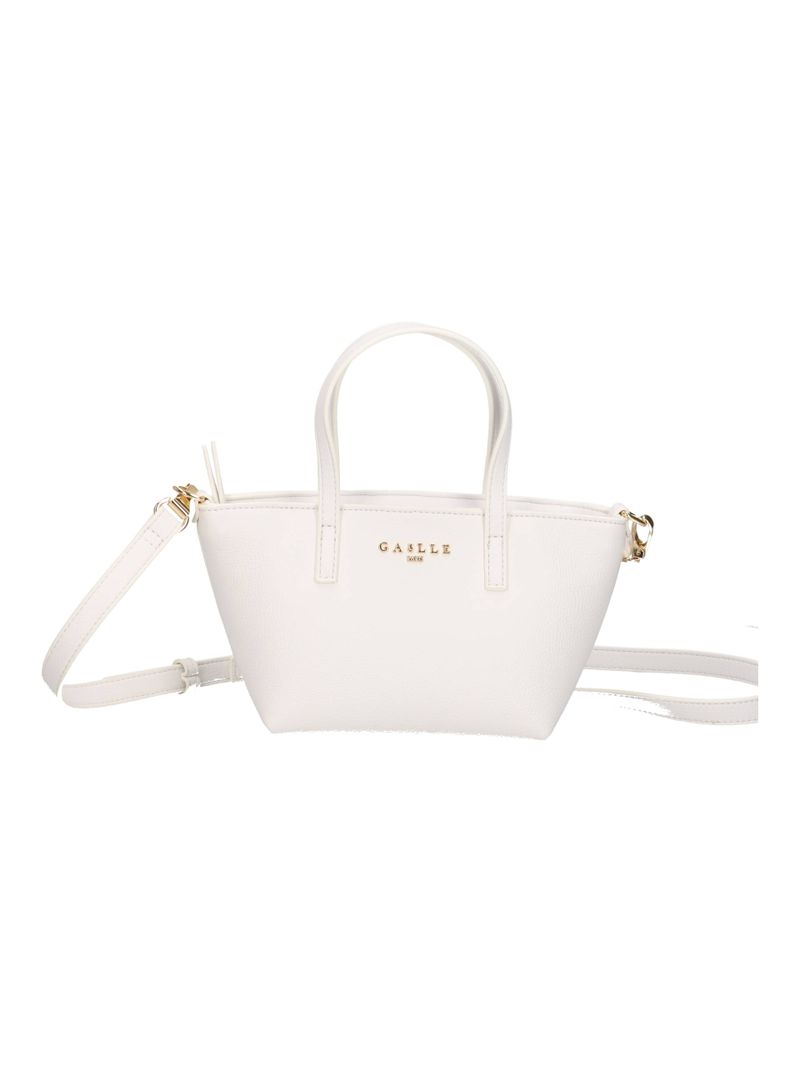 GAELLE PARIS MINI SHOPPER Essential-Bianco