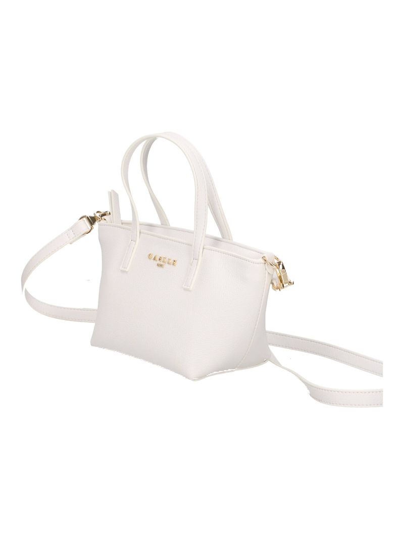 GAELLE PARIS MINI SHOPPER Essential-Bianco