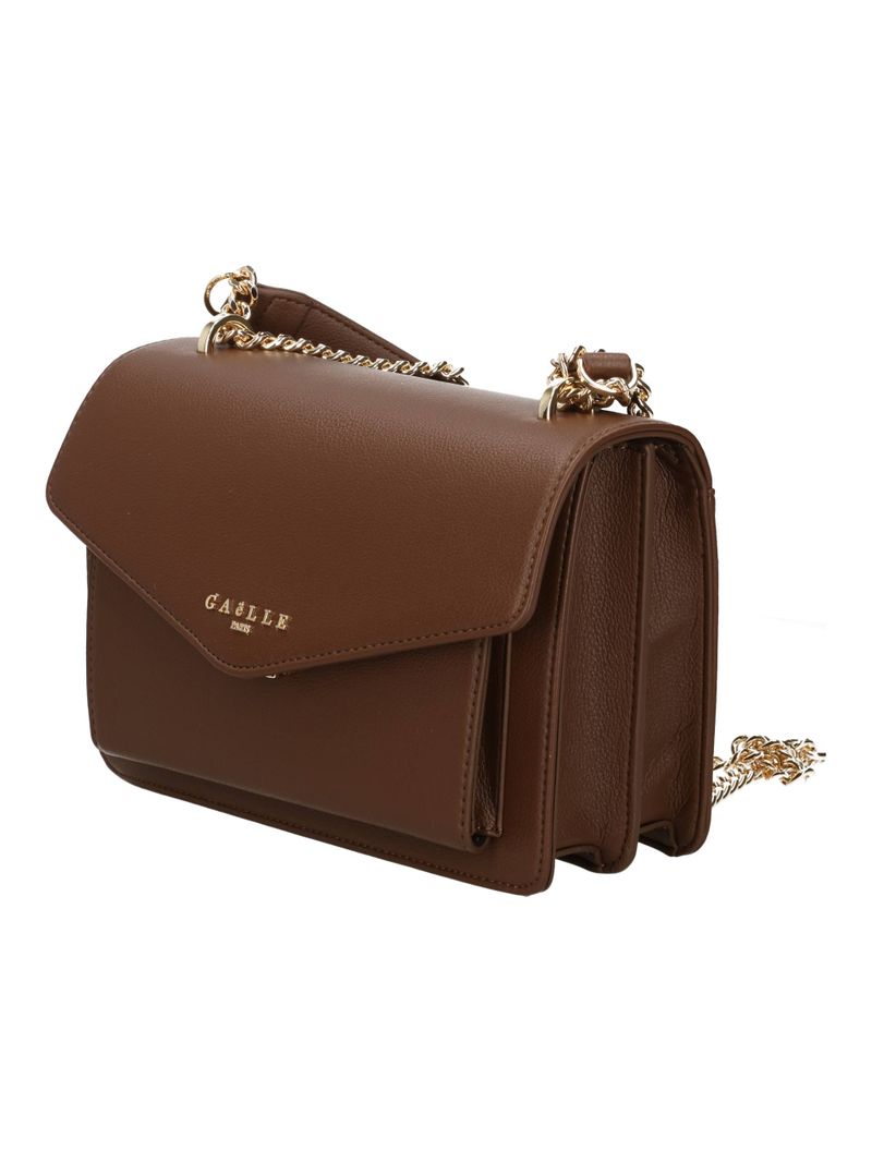 GAELLE PARIS Borsa Regular Shoulder Strap Essential-Moka