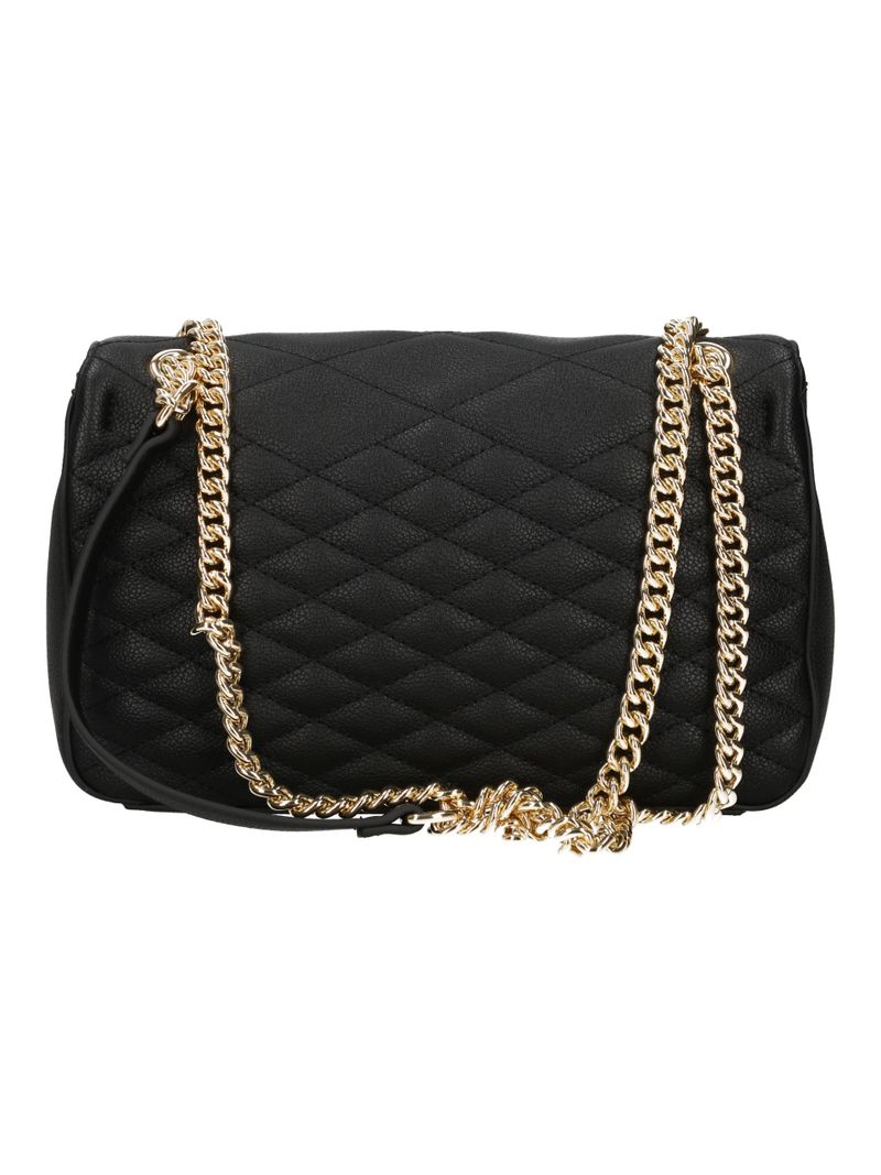 GAELLE PARIS Borsa Regular Shoulder Strap Metal Logo-Nero